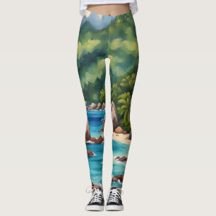 Seychellen Beach Leggings