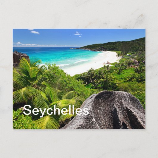 Seychellen Briefkaart (Voorkant)