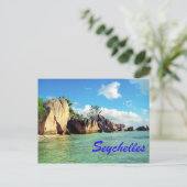 Seychellen Briefkaart (Staand voorkant)