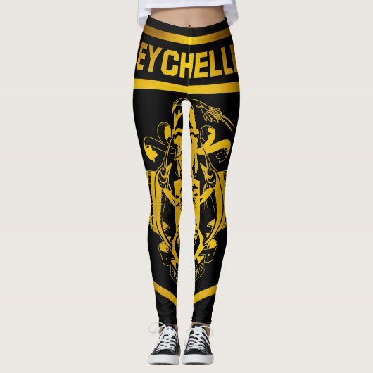 Seychellen Emblem Leggings (Voorkant)