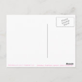 Seychellen Lily Briefkaart (Achterkant)