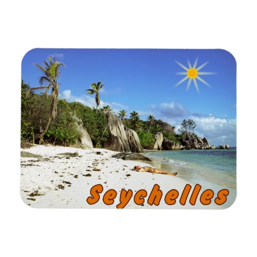 Seychellen Magneet (Horizontaal)