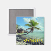Seychellen Magneet (Voorkant / Achterkant)