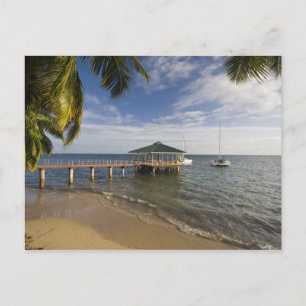 Seychellen, Praslin-eiland, Anse Bois de Rose, Briefkaart
