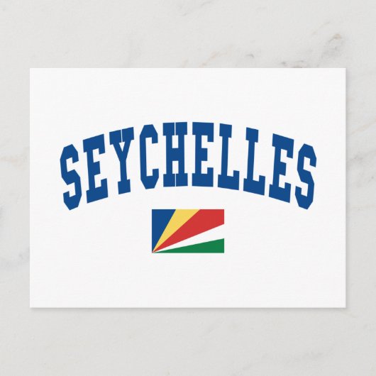 Seychellen Style Briefkaart (Voorkant)