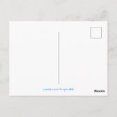 Seychellen Tropical Island Beach Briefkaart (Achterkant)