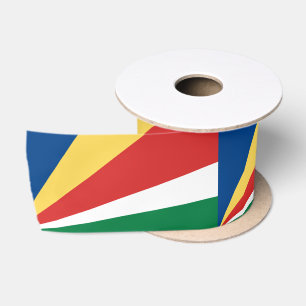 Seychellen Vlag & Seychellen reizen, vakantie/spor Lint
