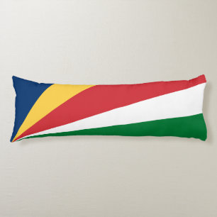 Seychellenvlag Lichaamskussen
