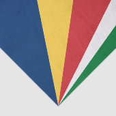 Seychellenvlag Tissuepapier (Detail)
