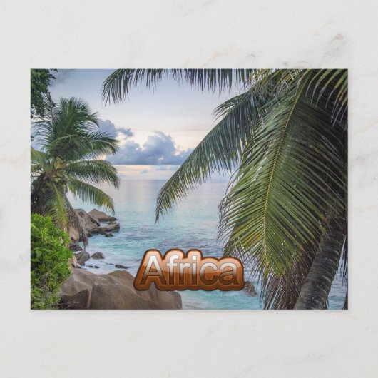 Seychelles archipelago, tropical, briefkaart (Voorkant)