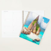 Seychelles Beach Art Ocean Lover (Devant avec enveloppe)