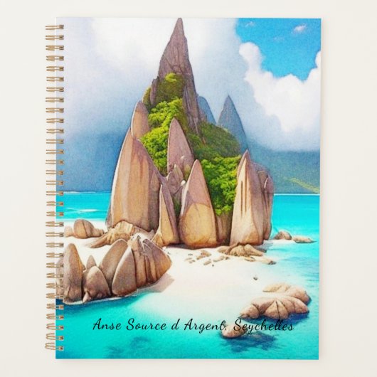 Seychelles Beach Art Ocean Lover (Devant)