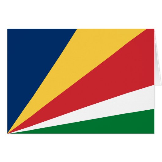 Seychelles Flag (Devant horizontal)