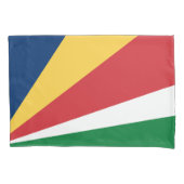 Seychelles Flag Kussensloop (Voorkant)