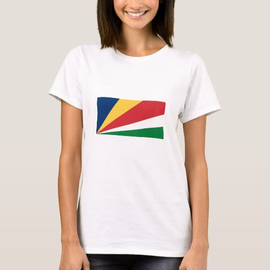 Seychelles Flag T-shirt (Voorkant)