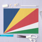 Seychelles Flag Tissuepapier (Craft)