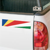 Seychelse vlag bumpersticker (Op Truck)