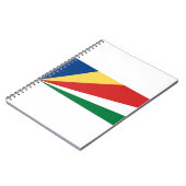 Seychelse vlag notitieboek (Linkerzijde)