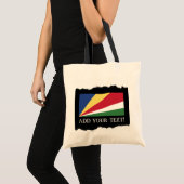 Seychelse vlag tote bag (Voorkant (product))