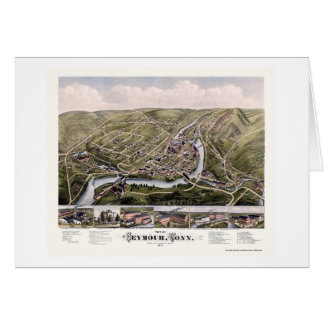 Seymour, CT Panoramic Map - 1879
