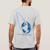 SF 2009 Wereldbol Terug T-shirt (Achterkant)