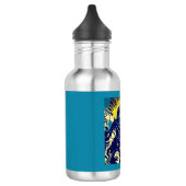 SF - Anime Hero Woodcut 1 Waterfles (Links)