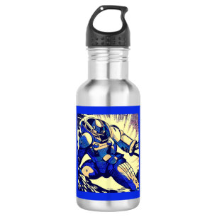 SF - Anime Hero Woodcut 4 Waterfles