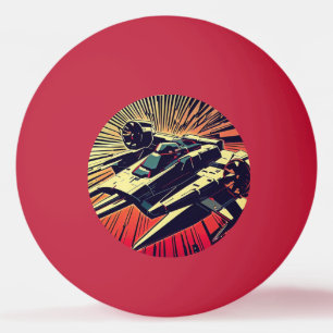 SF Anime Starfighter - Woodcut (1) Pingpongballen