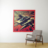 SF - Anime Starfighter Woodcut 1 Wandkleed (In situ)