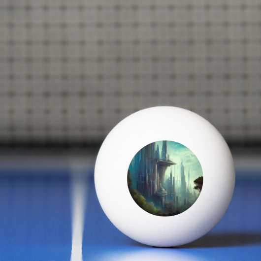 SF City Forest Planet (3) Pingpongballen (Net)