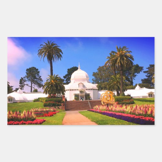 SF Conservatory of Flowers #8-2 Sticker (Voorkant)