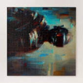 SF - Cyberpunk Hero (1) Legpuzzel (Horizontaal)