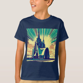 SF Futuristische Kerk 3 T-shirt
