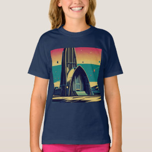 SF Futuristische Kerk 3 T-shirt