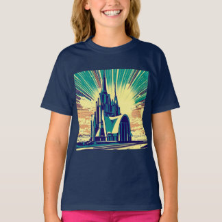 SF Futuristische Kerk 3 T-shirt