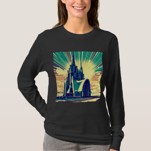 SF Futuristische Kerk 3 T-shirt