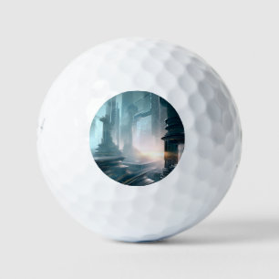 SF Futuristische Stad (4) Golfballen
