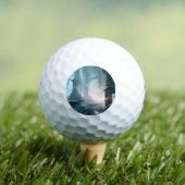 SF Futuristische Stad (4) Golfballen (Insitu Shirt)