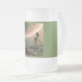 SF Grijze Aliens 2 Matglas Bierpul (Voorkant rechts)