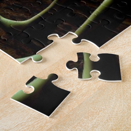 SF Grijze Aliens op Alien Planet (1) Legpuzzel (Zijkant)