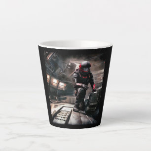 SF Hero aan boord van ruimteschip 3 Latte Mok