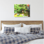 SF Japans Tea Garden Koi Pond #1 Canvas (Insitu (Slaapkamer))