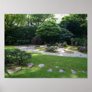 SF Japans Tea Garden Zen Garden #2 Poster
