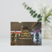 SF Japantown Osaka Castle Réplique #2 Carte postal (Debout devant)