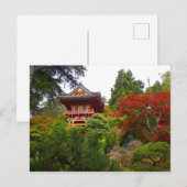 SF Jardin de thé Temple Porte #3 Carte postale (Devant / Derrière)