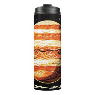SF Jupiter Woodcut 3 Thermosbeker