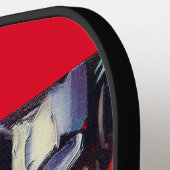 SF - Kunstmatige Intelligentie Held (2) Pickleball Paddle (Links Detail)