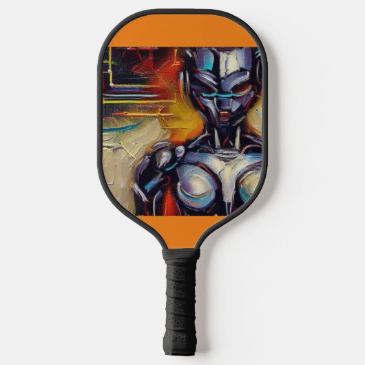 SF - Kunstmatige Intelligentie Held (2) Pickleball Paddle (Achterkant)