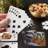 SF - Kunstmatige Intelligentie Held (3) Pokerkaarten (Insitu)