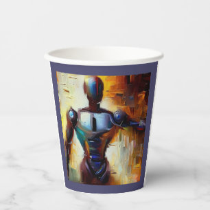 SF - Kunstmatige Intelligentie Hero 1 Papieren Bekers